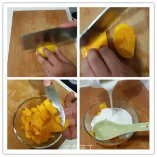 Make Mango yogurt step 0