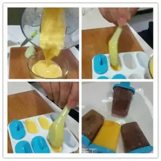 Make Mango yogurt step 1