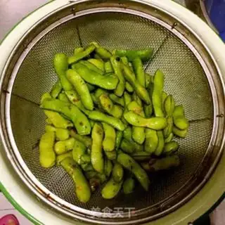 Make Salted beans step 1