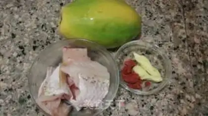 Make Sweet papaya fish soup step 0
