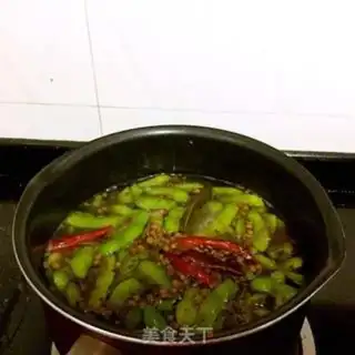 Make Salted beans step 4