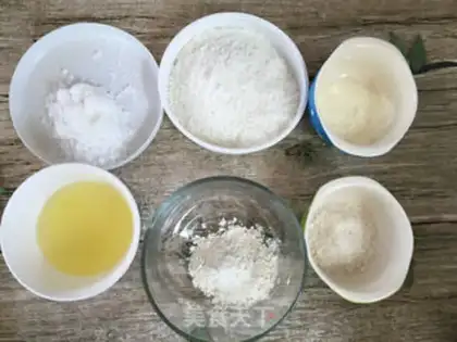 Make Protein coconut ball step 0