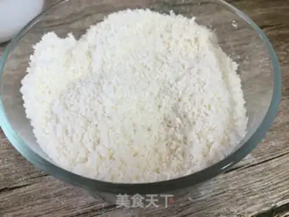 Make Protein coconut ball step 1