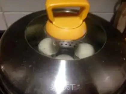 Make Meat buns step 1