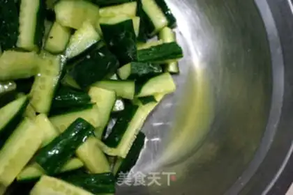 Make Spicy cucumber bar step 4