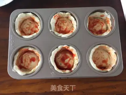 Make Mango Pizza Cup step 8