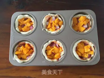 Make Mango Pizza Cup step 9