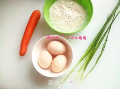Make Carrot eggcake step 0