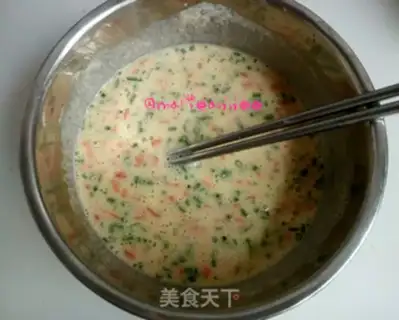 Make Carrot eggcake step 4