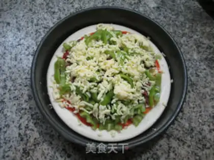 Make Pizza pepper beef step 5