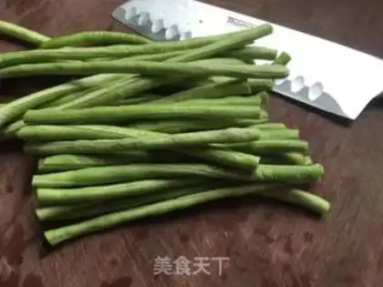Make Meat and soybeans step 2