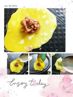 Make Egg dumplings step 4