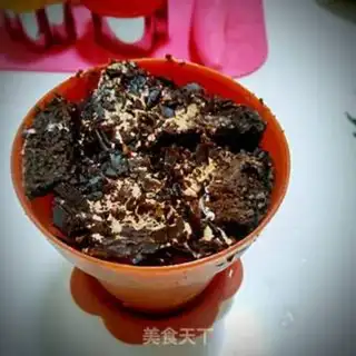 Make A flower pot breakfast step 2