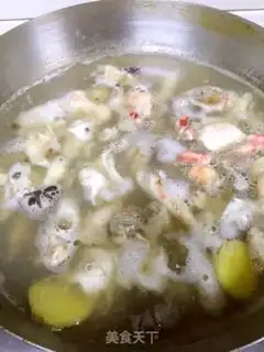 Make Burn fish bubbles step 0