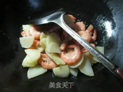 Make Potato shrimp step 4