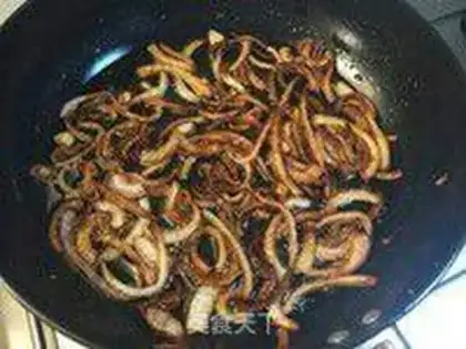 Make Onion meat rice step 7