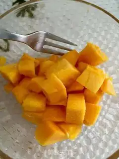 Make Mango broccoli simili step 1