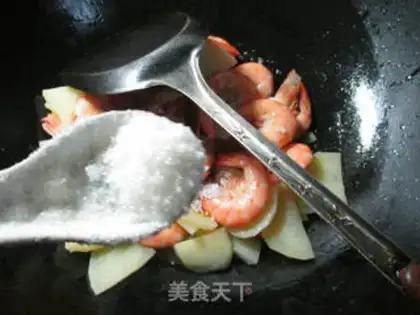 Make Potato shrimp step 7