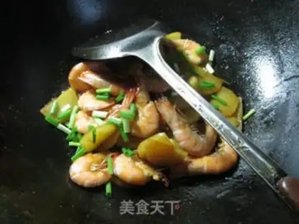 Make Potato shrimp step 8