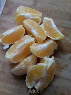 Make Orange pear juice step 0