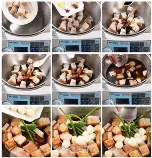 Make Shanghai red meat step 2