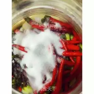 Make Sichuan pickles step 1