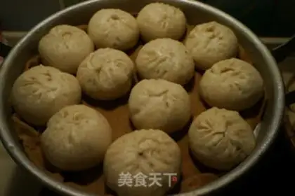 Make Plum and pork buns step 14