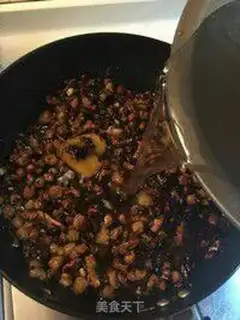 Make Onion meat rice step 21