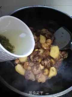 Make Chestnut chicken step 10