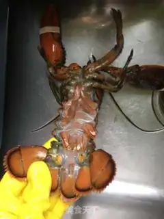 Make Lobster congee step 3
