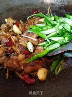 Make Qianzhou dry duck step 11