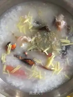 Make Lobster congee step 10