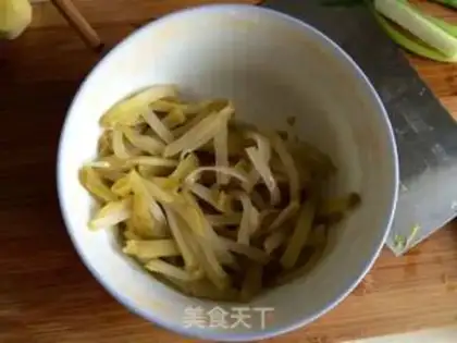 Make Cream peppers and fried meat step 10
