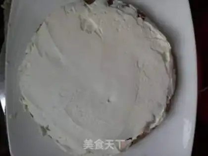 Make Black Forest birthday cake step 7