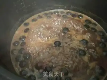 Make Blueberry fruit jam step 4