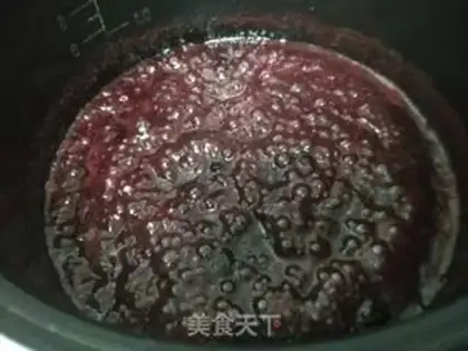 Make Blueberry fruit jam step 5