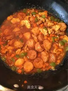 Make Eggs burn Japanese tofu step 11