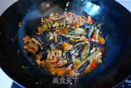 Make Meat and eggplant step 9