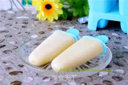 Make Green Bean Popsicle step 6