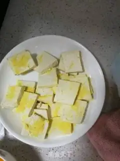 Make Gold pot tofu step 0