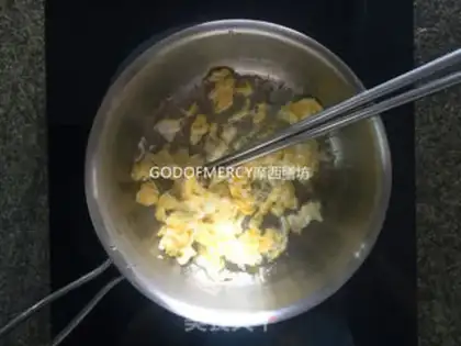 Make Northeast egg sauce step 3