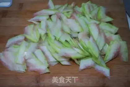 Make Watermelon peeled peppers step 3