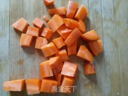 Make Carrot pasta step 1