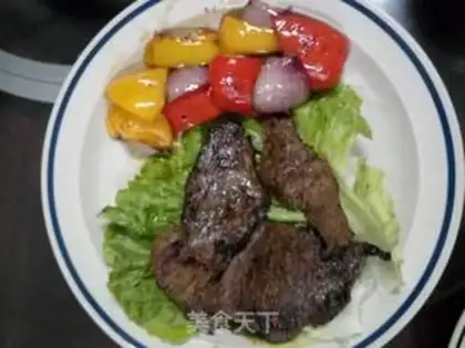 Make Black pepper steak step 4