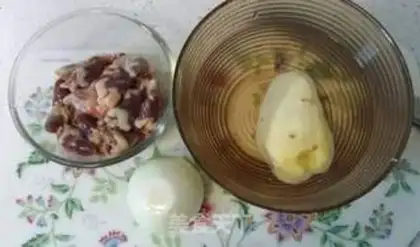 Make Potato fire heart step 0