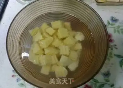 Make Potato fire heart step 2