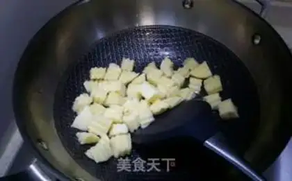 Make Potato fire heart step 3