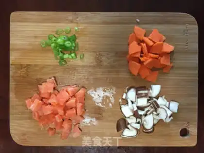 Make Snacks for salmon step 1