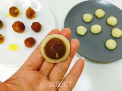 Make Potato beans souffle step 20
