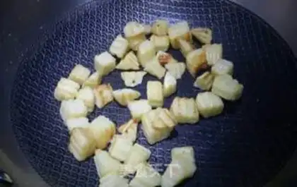Make Potato fire heart step 6